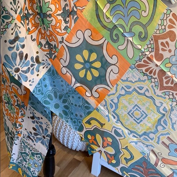 Vibrant Moroccan Tile Kimono - Picture 10 of 11